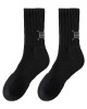 Men Socks Casual Solid Color White Socks Calf Cotton Socks for Women Summer Thin Socks