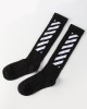 Hip Hop Crew Socks with Stripe Design | Unisex Cotton Skateboarding & Athletic Socks