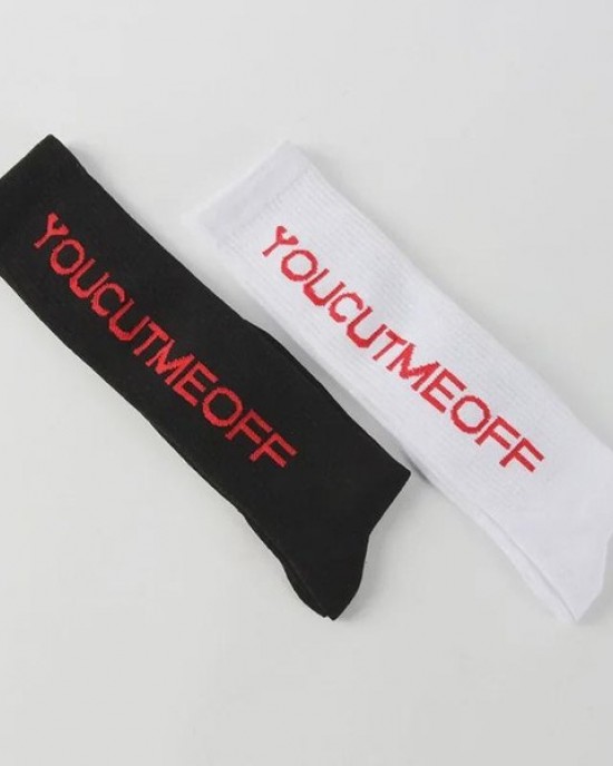 Hip Hop Crew Socks with Stripe Design | Unisex Cotton Skateboarding & Athletic Socks