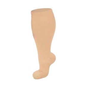 Plus Size Compression Socks for Women - 2XL to 7XL Support Socks for Running, Travel &