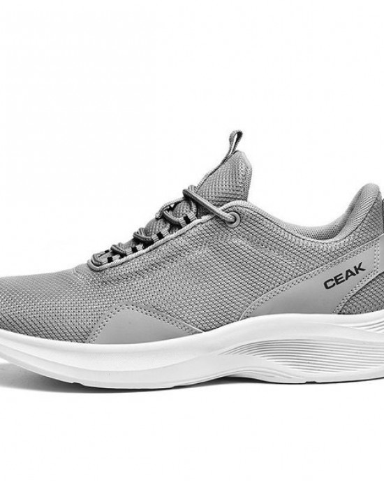 Breathable Knit Men's Sneakers Lightweight Soft Sole Athletic Casual Socks Shoes
