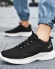 Breathable Knit Men's Sneakers Lightweight Soft Sole Athletic Casual Socks Shoes