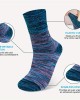 5 Pairs Extra Wide Diabetic Socks – Non-Binding, Loose Top, Super Stretch, Comfortable