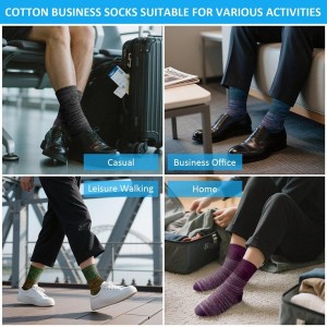 5 Pairs Extra Wide Diabetic Socks – Non-Binding, Loose Top, Super Stretch, Comfortable