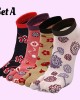 4 Pairs of Women's Toe-Separating Socks Women's Socks, Athletic Socks, Short Socks