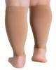1 Pair of Unisex Calf Compression Socks, 20-30 mmHg High-Top Elastic Socks, Soft and Snug