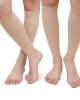 1 Pair of Unisex Calf Compression Socks, 20-30 mmHg High-Top Elastic Socks, Soft and Snug
