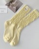 Women's Cotton Crew Socks | Soft Breathable Mid-Calf Socks | Cute Stackable Socks in