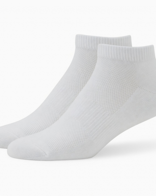 Hengyuanxiang Men's Socks Pure Cotton Summer Lightweight Breathable Ankle Socks