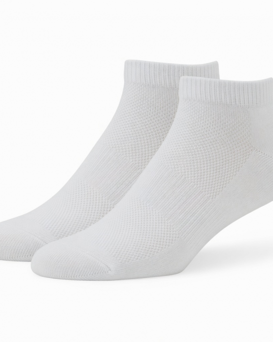Hengyuanxiang Men's Socks Pure Cotton Summer Lightweight Breathable Ankle Socks
