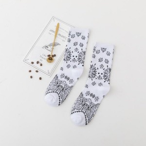 Hip Hop Crew Socks | West Coast Streetwear Style | Unisex Cotton Rap Socks for Men and