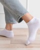 Summer Solid Color Couples Socks - Breathable Cotton Ankle Socks for Men and Women,