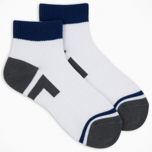 Men's Breathable Sports Ankle Socks | Anti-Odor Quick-Dry Cotton Crew Socks for Casual &