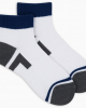Men's Breathable Sports Ankle Socks | Anti-Odor Quick-Dry Cotton Crew Socks for Casual &
