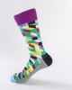 Happy Trendy Socks - Unisex Couple Mid-High Cotton Socks in 9 Colors