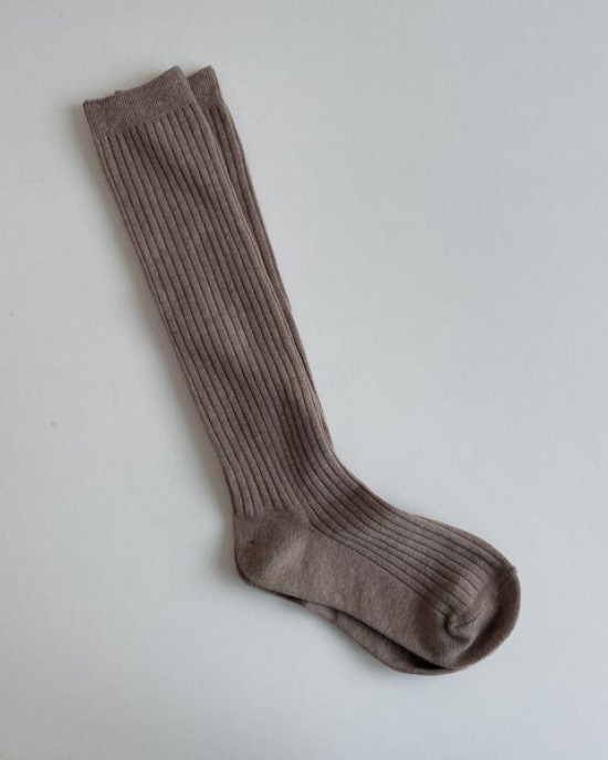 Chunky Knit Knee-High Socks for Women - Cozy Cotton Fall Fashion Socks