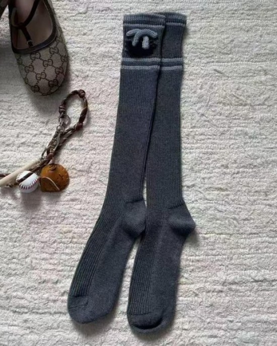 Premium Wool Athletic Socks | Fashion Crew Socks for Men & Women | Trendy High-Rise