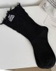 Ripped Ankle Socks for Women | Trendy Cotton Streetwear Stacked Socks
