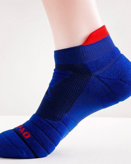 Elite Basketball Socks for Men - Moisture-Wicking Grip Sole & Cushioned Crew Socks for