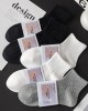Cotton Crew Socks for Men and Women - Breathable Athletic Casual Socks, All-Season