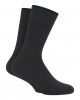 Antibacterial Cotton Dress Socks for Men - Odor-Resistant Mid-Calf Formal Socks