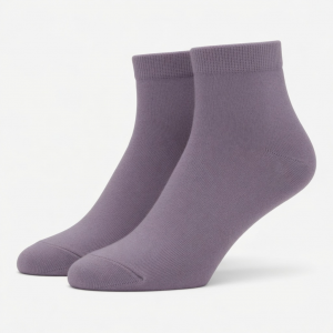 Breathable Cotton Ankle Socks for Women | Moisture-Wicking & Odor-Resistant | Solid Color