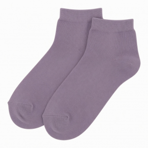 Breathable Cotton Ankle Socks for Women | Moisture-Wicking & Odor-Resistant | Solid Color