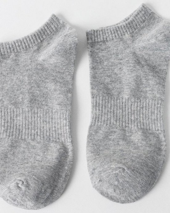 Premium Cotton Crew Socks with 200N High Elasticity for Men and Women