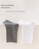 Men's Breathable Cotton Socks | Anti-Odor, Moisture-Wicking, Casual & Business Mid-Crew