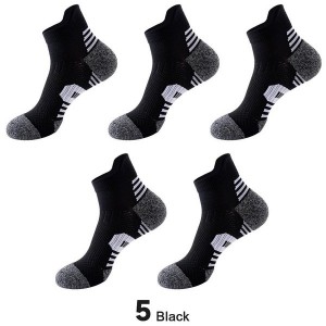 Men's Athletic Socks - Moisture Wicking Anti-Odor Low Cut Socks for Running, Cycling,