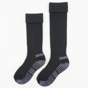 Anti-Slip Silicone Grip Yoga Socks | Knee-High & Thigh-High Stay-Up Socks for Women