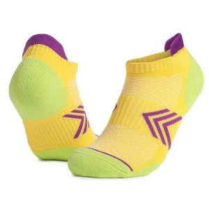 Cushioned Sports Socks Ankle Socks for Walking Cycling, Anti-slip Cotton Socks