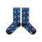 Men Women Personality Cotton Crew Socks Harajuku Irregular Geometric Woven for Cross