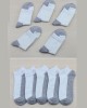 Soft Breathable Ankle Socks Mens Casual Sport Athletic Cotton Middle Tube Socks