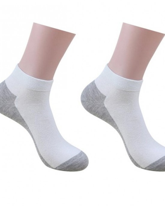 Soft Breathable Ankle Socks Mens Casual Sport Athletic Cotton Middle Tube Socks
