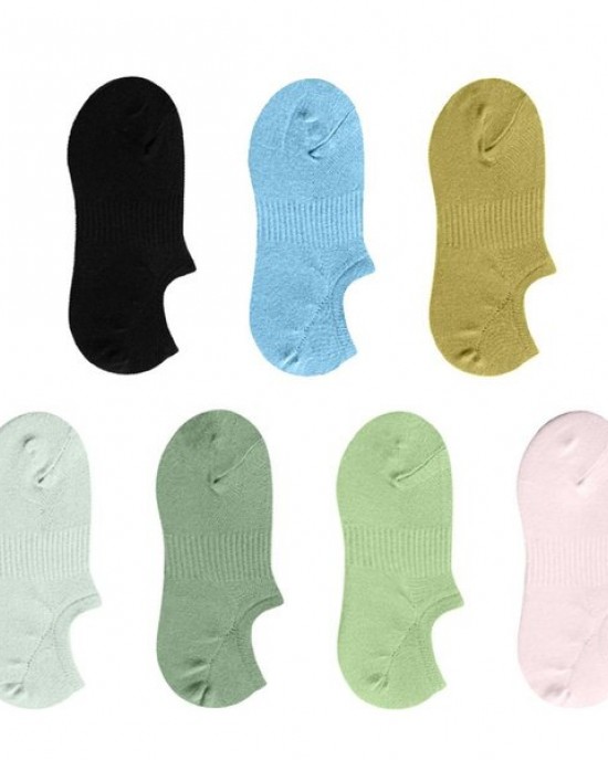 No Show Socks Breathable Low Cut Socks Antis Slip Invisible Liner Socks for Mens
