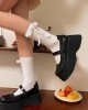 Womens Long Socks Calf Bowknot Socks Knee Socks Campus Style Girls School Socks
