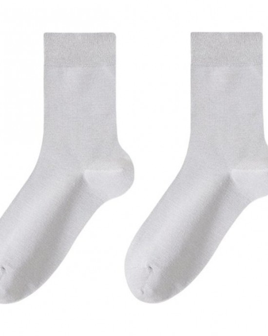 Cotton Crew Socks,Breathable Casual Socks Business Work Socks Soft Ankle Socks