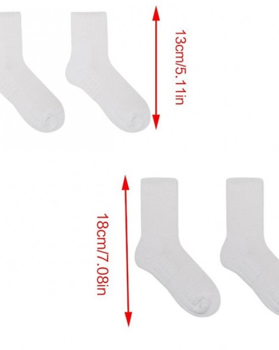 Running Crew Socks Cotton Athletic Socks for Men Women Cushion Performances Socks Wicking