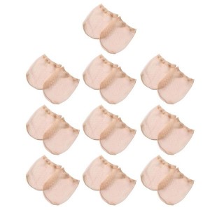 Breathable No Show Liner Socks with Silicone Grip Dots, Sheer Low Cut Summer Socks for