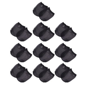 Breathable No Show Liner Socks with Silicone Grip Dots, Sheer Low Cut Summer Socks for